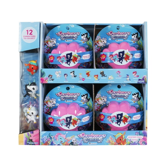 Mermicorno 2 inch Mystery Pack - 12 Mermicorno: Starfall Collectibles - Ages 5+