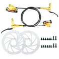 thumbnail image 1 of MEROCA Bike Oil Disc Brake MTB Hydraulic Disc Brake Kit Front Rear Bicycle Brake Calipers Clamps with 160mm Rotors for Mountain Bike, 1 of 8