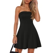 green emerald velvet dress Cute Strapless Black/Green Short Prom Dresses, Short Strapless Black/G –  morievent