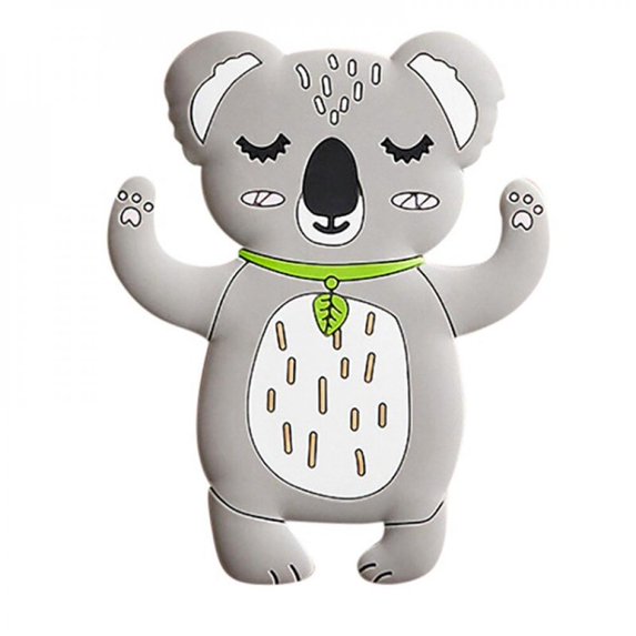 MEROTABLE Cartoon Animal Hanger Nail-free Bending Glue Hanger PVC Door Hanger Plug Home Wall Decoration Key Hanger Hooks