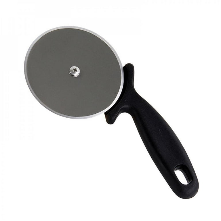 MEROTABLE Stainless Steel Pizza Single Wheel Cutter Pizza Tool Diameter  9.7cm Household Pizza Knife Cake Cutting Tools Kitchen Accessories 