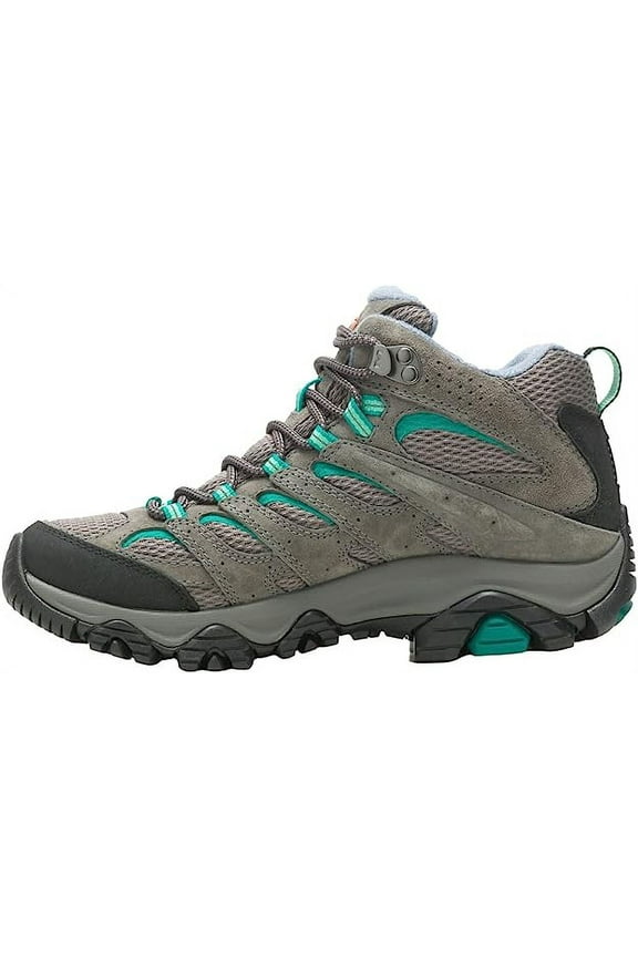 J035850 WOMEN'S MOAB 3 MID WP GRANITE/MARINE SIZE 8.5