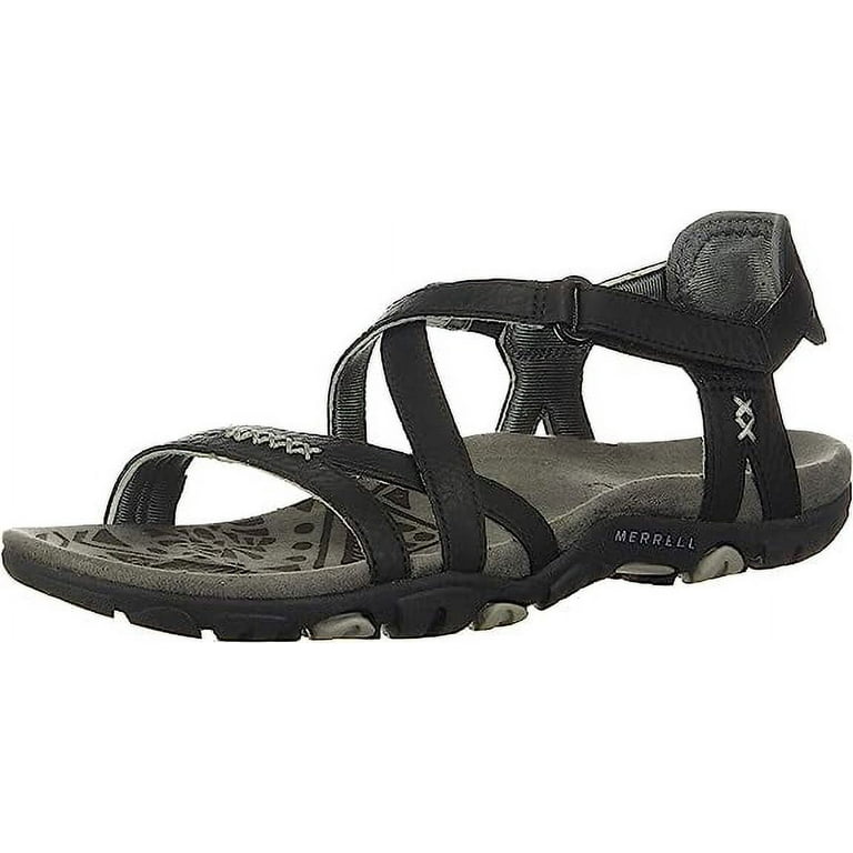 MERRELL SANDSPUR ROSE LTR BLACK/PALOMA SIZE 7 - Walmart.com