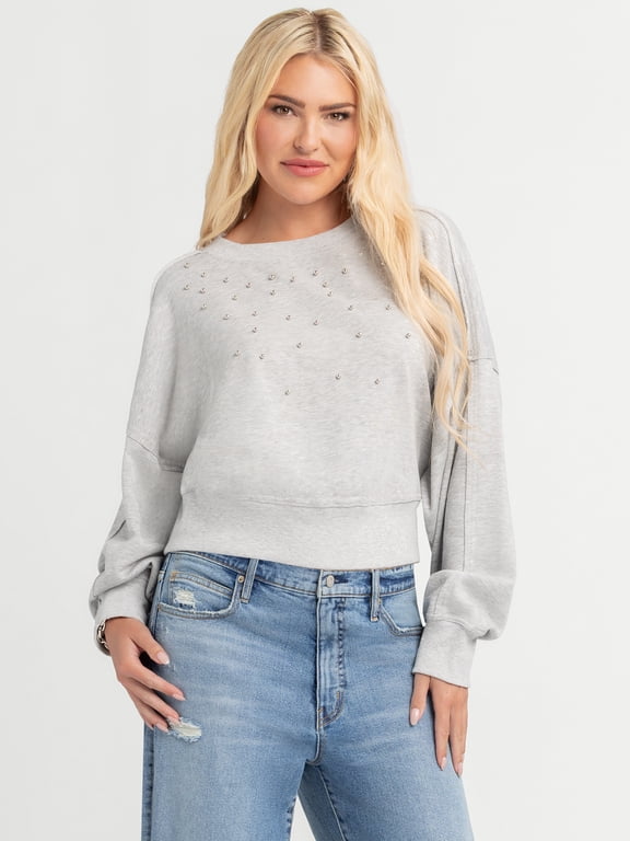 Women's Merril Crewneck Top, Sizes XS-XL