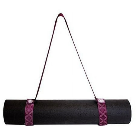 MERRITHEW Deluxe Mat Strap (Wine), 38 inch / 96.5 cm