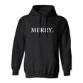 thumbnail image 1 of MERRY Adult Hooded Sweatshirt, 1 of 3