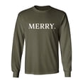 thumbnail image 1 of MERRY Adult Long Sleeve T-shirt, 1 of 3
