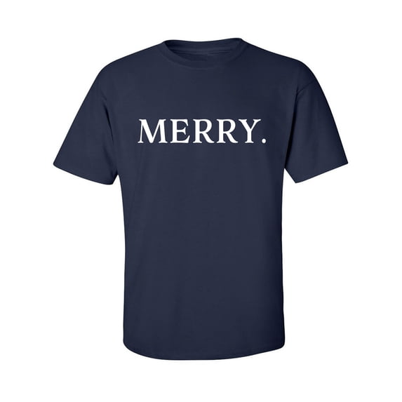 MERRY Adult Short Sleeve T-shirt