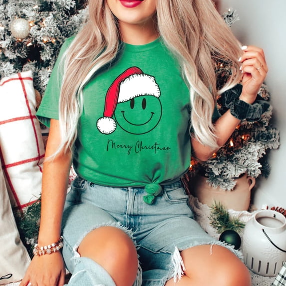 MERRY CHRISTMAS Graphic Plus Short sleeve T-Shirt