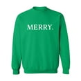 thumbnail image 1 of MERRY Crewneck Sweatshirt, 1 of 3