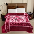 thumbnail image 1 of MERRY HOME Queen Fleece Bed Blanket For Winter, Polyester Soft Fleece Blanket&Throw, Korean Style, 77"x87", 1 of 8