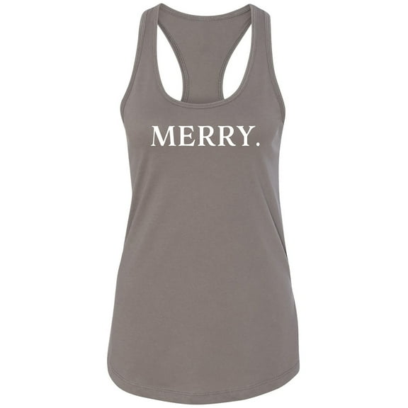 MERRY Racerback Tank