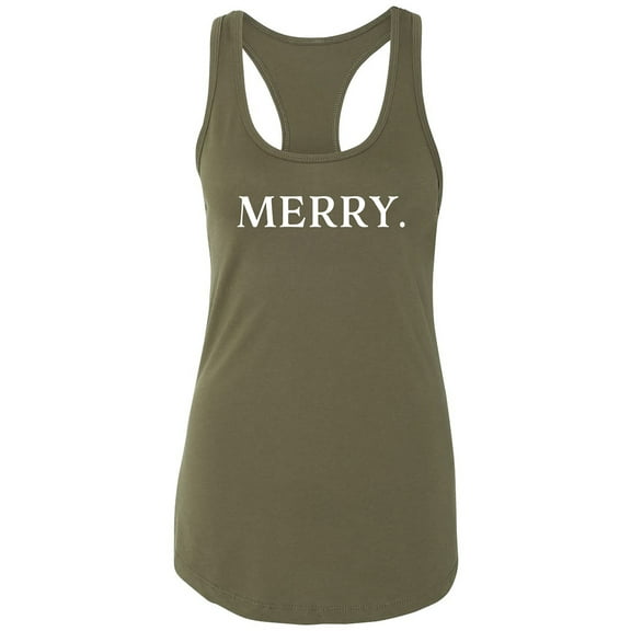 MERRY Racerback Tank