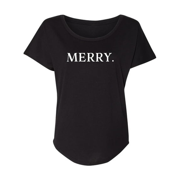 MERRY Womens Dolman Tee