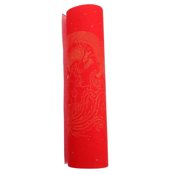 MERRYHAPY Back to School Couplet Paper Spring Festival Couplets Paper Red 1 Roll
