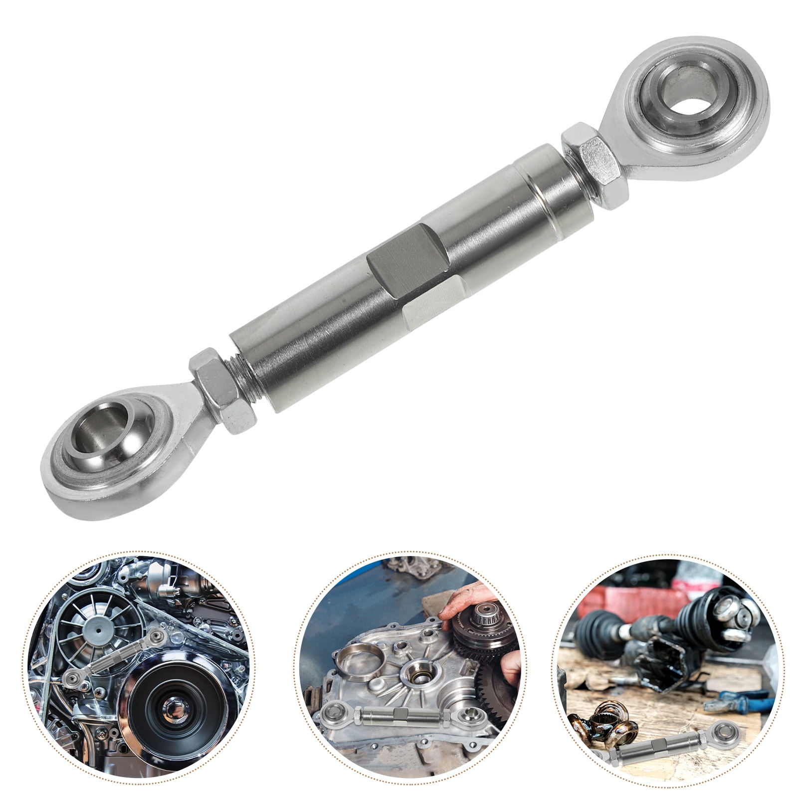 MERRYHAPY Car Alternator Bracket Set with High Strength Tensioning Rod ...