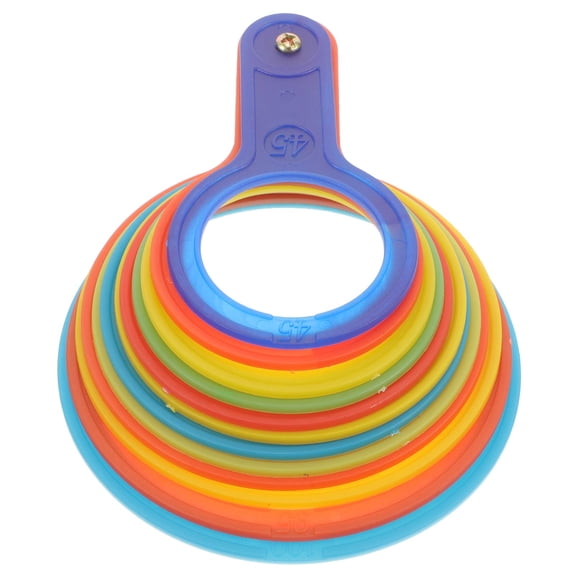 MERRYHAPY Plastic Measuring Cups Set Multi-Color for Accurate Measurement Kitchen Cooking Tools 1 Set