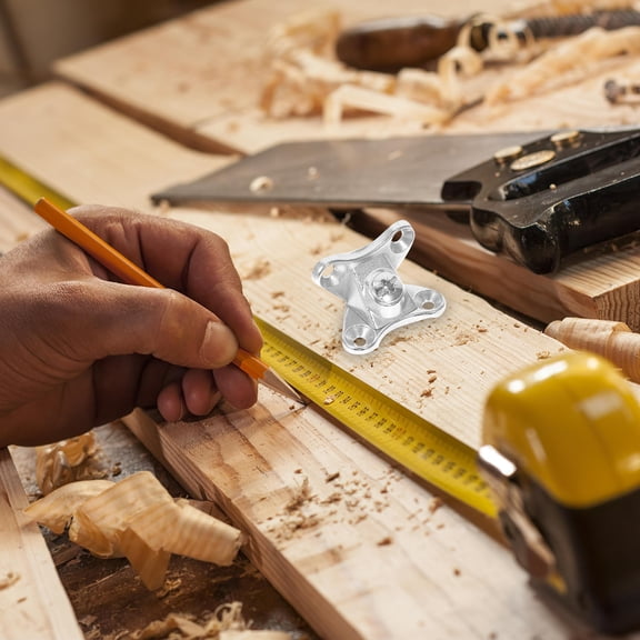 MERRYHAPY 10 Sets Stainless Steel Removable Corner Braces Right Angle Brackets for Projects and Home Improvement