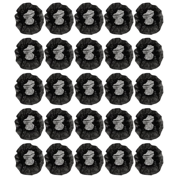 MERRYHAPY 100Pcs Microphone Accessories Nonwoven Mic Sleeve for Effective Windproof and Splash Guard