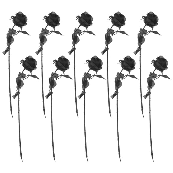 MERRYHAPY 10pcs Artificial Flower Rose For Stage Performance And Photography