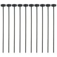 thumbnail image 1 of MERRYHAPY 10Pcs Non-Sewing Fasteners for Shirts Black Plastic Removable No Sew Tufting Buttons, 1 of 8