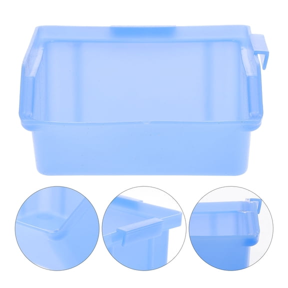 MERRYHAPY 12-Pack Oblique Mouth Storage Boxes, PP Material Containers for Home, Garage, Warehouse Organization