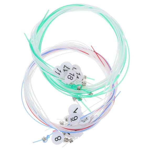 MERRYHAPY Harp Replacement Lyre Nylon Strings Assorted Colors 1 Set for Musical Instrument Repair