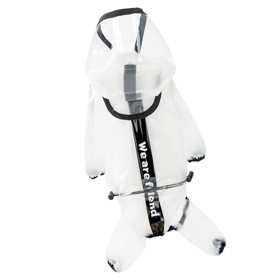 MERRYHAPY 1-Pack Dog Raincoat, Lightweight and Pet Rain Gear for Outdoor Play and Walking