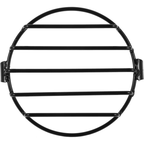 MERRYHAPY motorcycle headlight grille guard Motorcycle Headlight Grille Cover Iron 1Pack