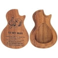 thumbnail image 1 of Wooden Guitar Pick Storage Box Organizer with Custom and Bass Guitar Picks Holder for Easy Access and, 1 of 8