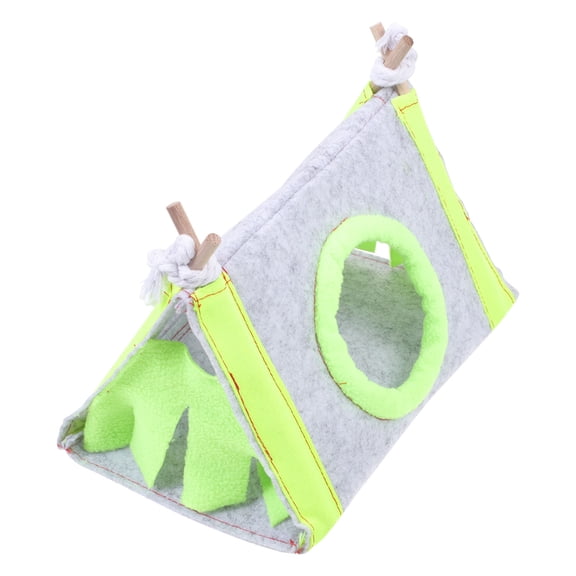 MERRYHAPY 1Pc Durable Green Pet Warm Bed for Hamsters Small Animals Lightweight and Portable