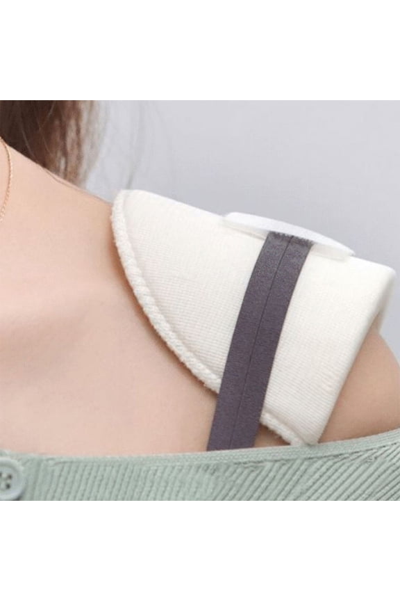 1Pair Suit T Shirt Shoulder Pads with Rounded Contours Easy Attach Comfortable