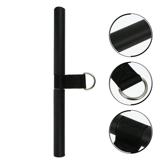 MERRYHAPY Black Triceps Trainer Pull Down Bar Fitness Lever for Muscle Strength and Full Body Workout Equipment