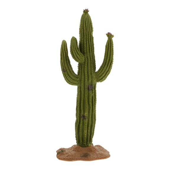 MERRYHAPY Vivid Green Cactus Decorative Plant for Desktop and Living Room, 1 Piece Indoor Faux Ornament