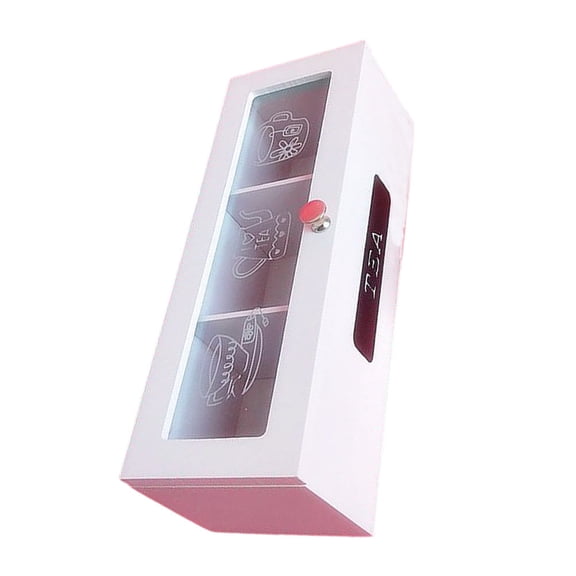 MERRYHAPY Wooden Tea Storage Box 1Pc for Organization, Tea Case for Kitchen and Office Use