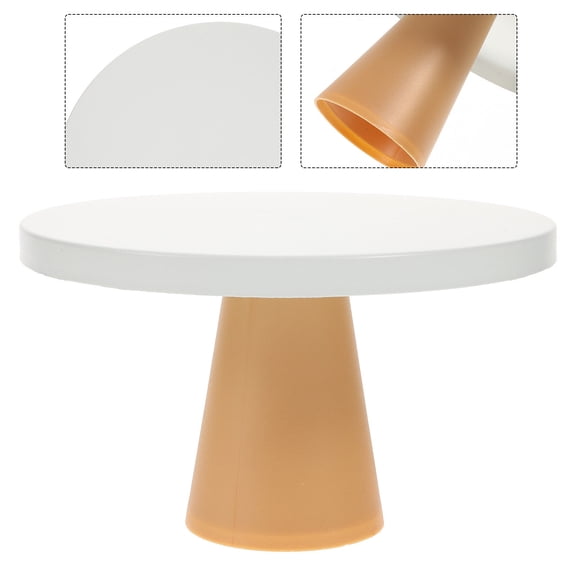 MERRYHAPY Ivory Wedding Cake Stand 1-Piece Elegant Pastry Display Rack for Parties, Weddings, and Special Events