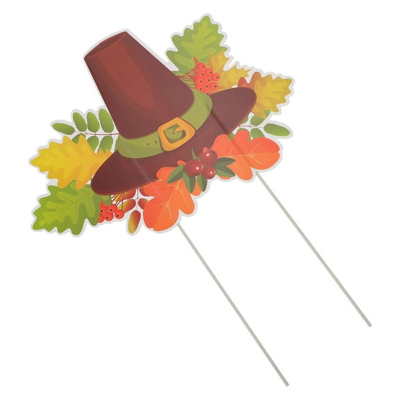 MERRYHAPY Outdoor Decorative Sign Plastic Yard Insert Board for Thanksgiving Fall Harvest Seasonal Display