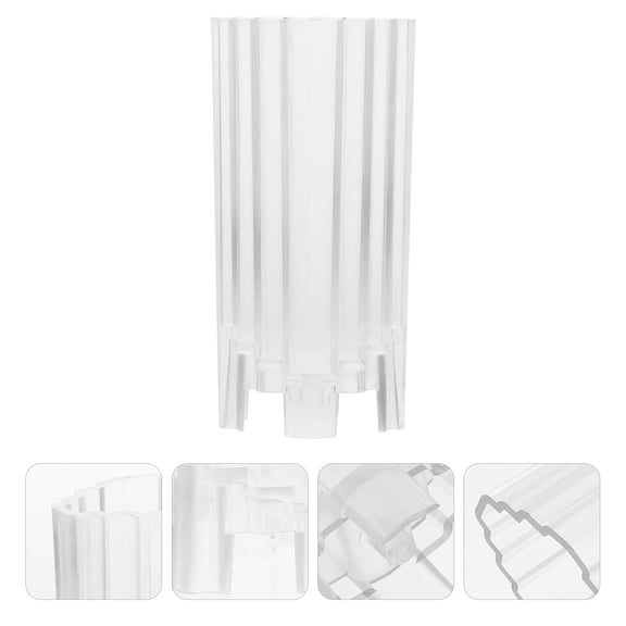 MERRYHAPY 1Pc Candle Making Mold Plastic Casting Mold for DIY Home Handmade Scented Candle Craft