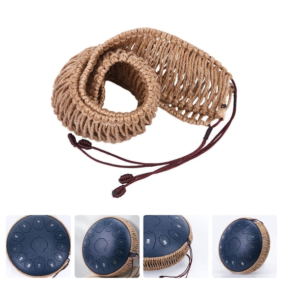 MERRYHAPY 1Pc Portable Brown Craft Rope for Drum Protector, Decorative Wrapping, Crafts, and Outdoor Use