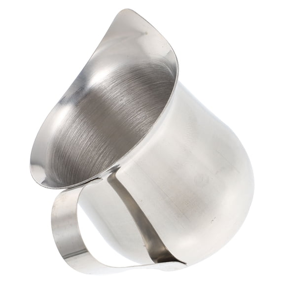 MERRYHAPY Stainless Steel Coffee Cup Pitcher 1Pc Stylish Kitchen Creamer Jug