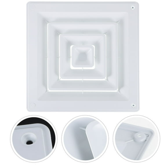 ABS Plastic Ceiling Covers, 11.81x11.81 Inch AC Vent Covers for Home Ceiling Registers