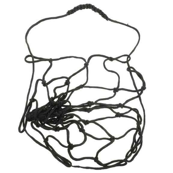 MERRYHAPY Black Football Kick Trainer Net for Soccer Practice and Juggling Skill Improvement