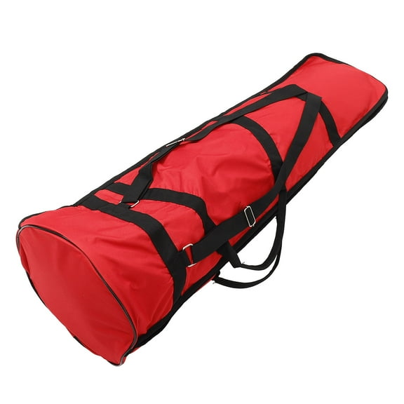 MERRYHAPY Trombone Storage Bag in Red Oxford, Practical Design, Carrying Case for Performance and Travel