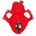 thumbnail image 1 of MERRYHAPY Red Puppy Reindeer Costume Holiday Outfit Soft Fabric 1 Pack Pet Clothes, 1 of 5