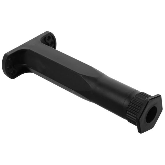 MERRYHAPY Adjustable Black Furniture Leg Bracket for Bed Table Cabinet Replacement with Heavy Duty Load Capacity