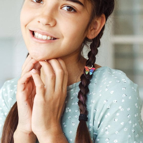 MERRYHAPY Boho Metal Butterfly Braid Hair Jewelry Set for Versatile Hair Decoration and Styling Accessories