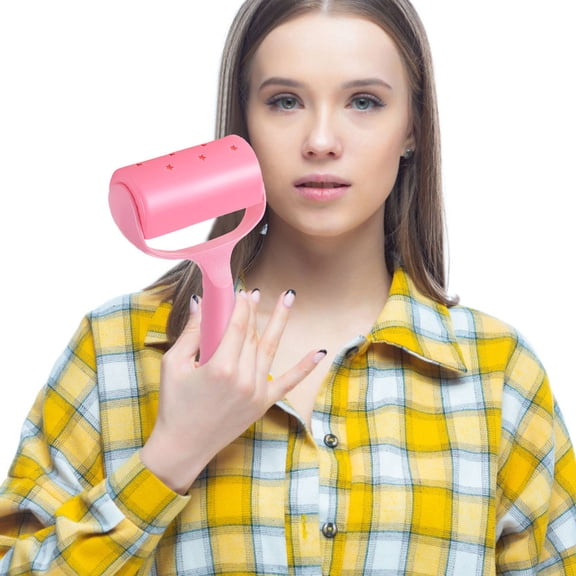 MERRYHAPY Lint Roller for Pet Hair Removal, Plastic Clothes Brush, Multi-Color Sticky Roller for Fabric Cleaning