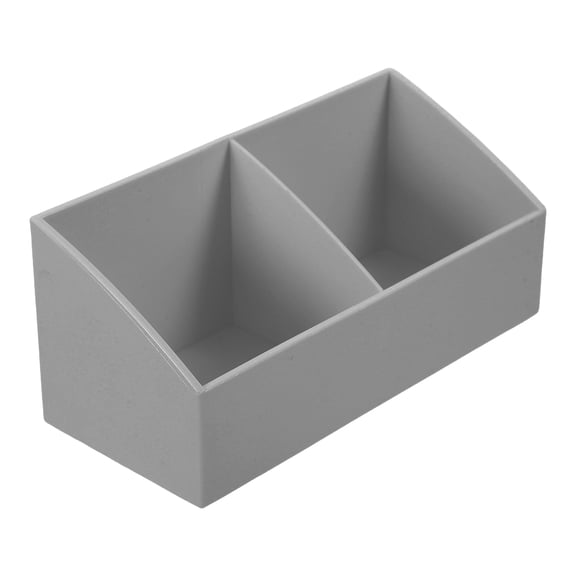 MERRYHAPY tea bag container box Tea Storage Box Grey Compact Design Householders 1Pack