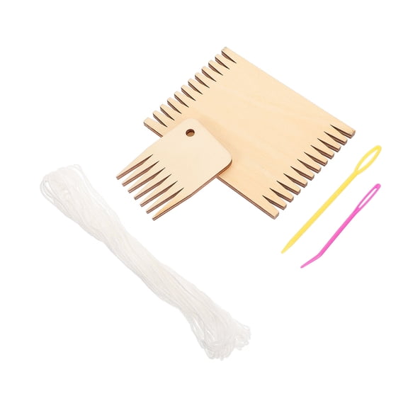 MERRYHAPY Assorted Color Weaving Board Knitting Tool Set for Crafting Projects and Yarn Art Supplies