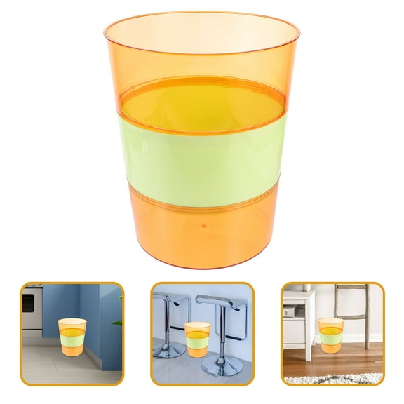 MERRYHAPY 1Set Trash Can Rectangular Plastic Detachable No Lid For Kitchen And Bathroom Household Waste Disposal